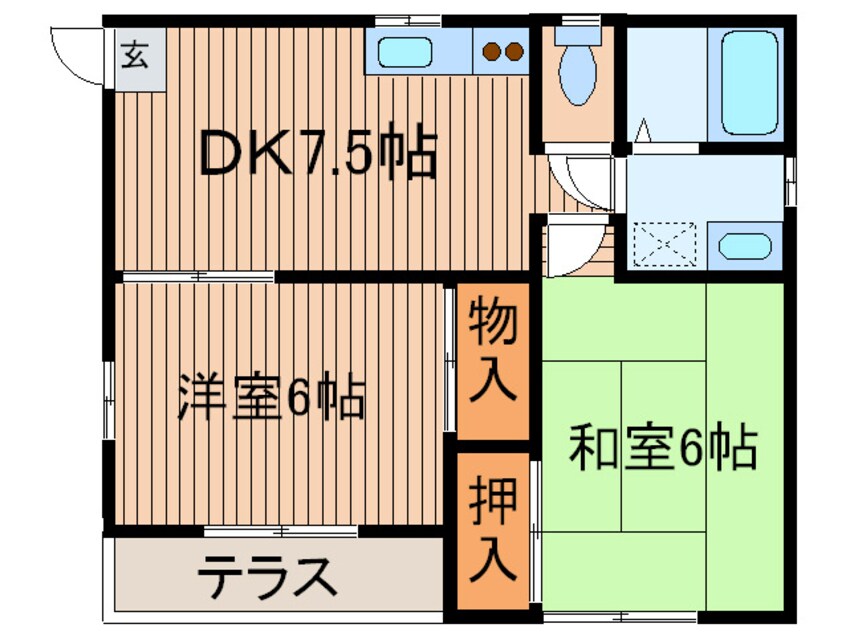 間取図 モンシャトーセルティス