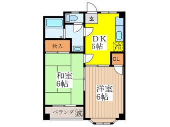 間取図 メゾンド-ル