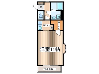 間取図 ＹＫグリ－ンハイツ