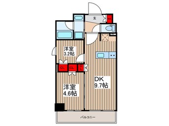 間取図 クインテット錦糸公園