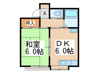 間取図 ｾｲﾕｳﾊｲﾂ I