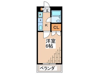 間取図 エクセレント矢部