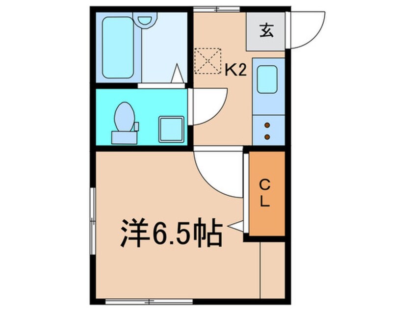間取図 パルドエル大岡山