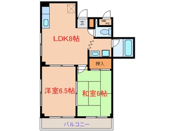 間取図 グランピエ多摩