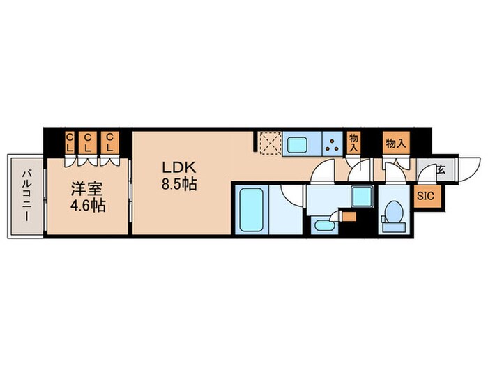 間取り図 ドゥーエ早稲田