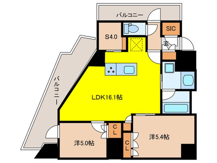間取り図 ドゥーエ早稲田