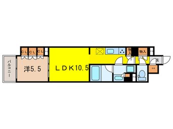 間取図 ドゥーエ早稲田