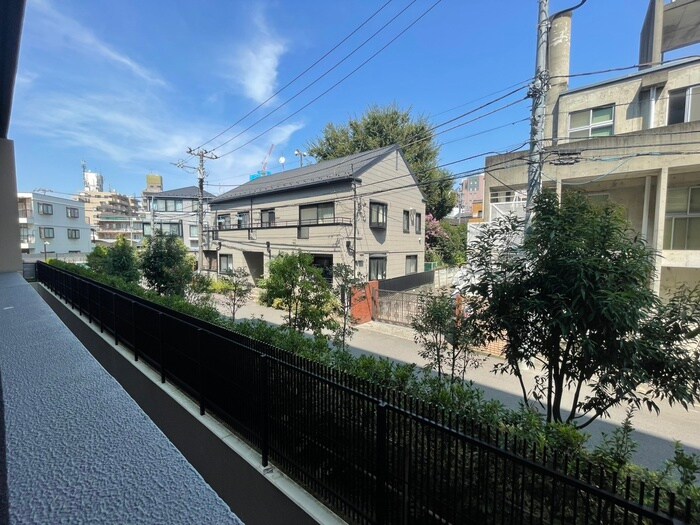 室内からの展望 ドゥーエ早稲田