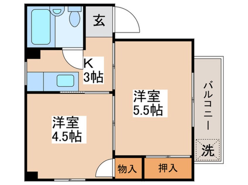 間取図 寿マンション