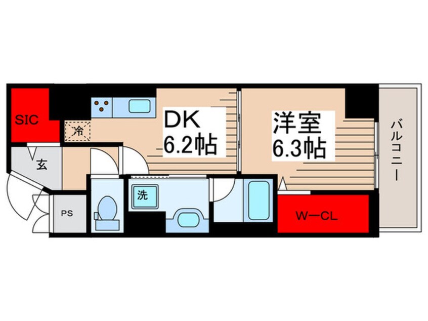 間取図 アーク日本橋人形町