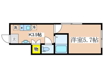 間取図 アイコート田無