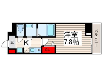 間取図 ラフィスタ大師前EAST（902）