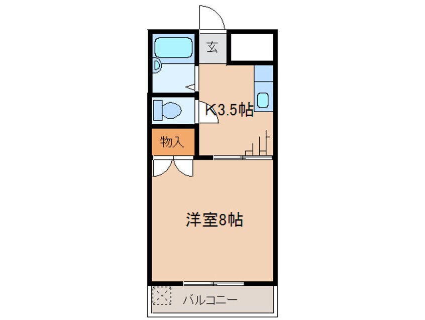 間取図 ユニオン　ハイツ