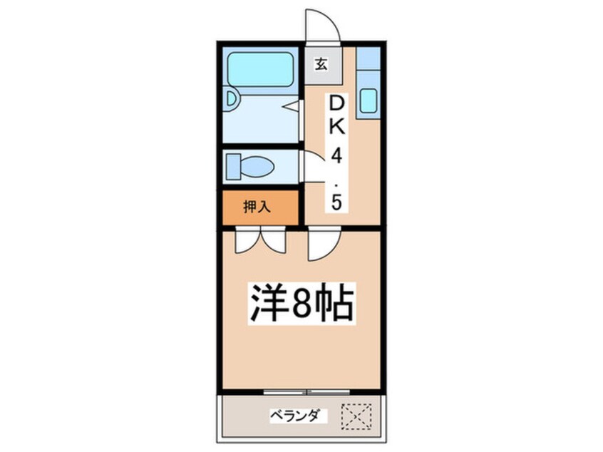 間取図 ユニオン　ハイツ