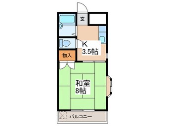 間取図 ユニオン　ハイツ