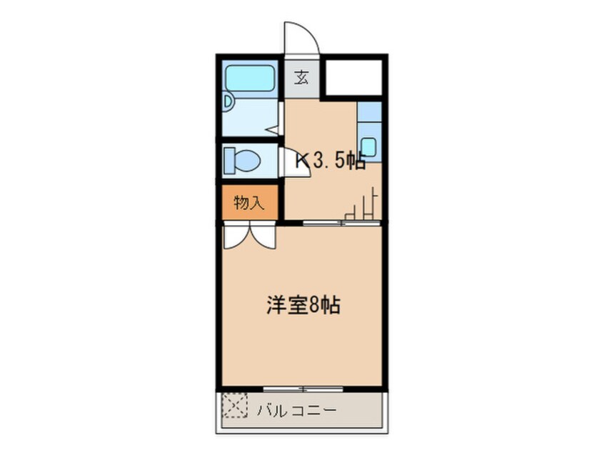 間取図 ユニオン　ハイツ