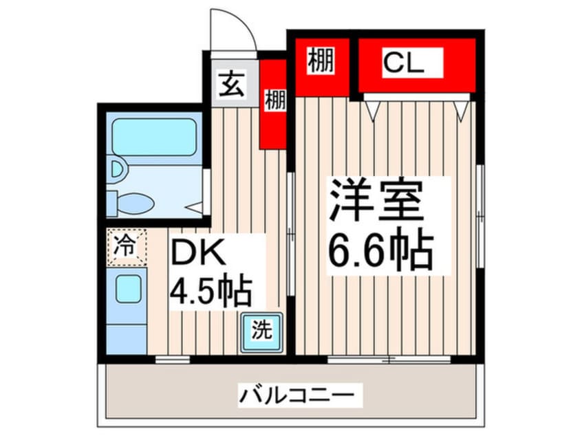 間取図 アネックスフクヤマ