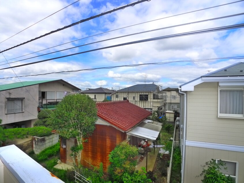 室内からの展望 タウンコ－ト新検見川