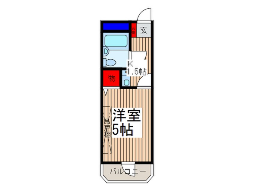 間取図 クレインヒルズ