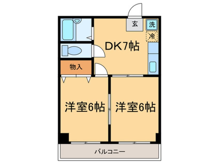 間取図 みのわグレ－スマンシヨン