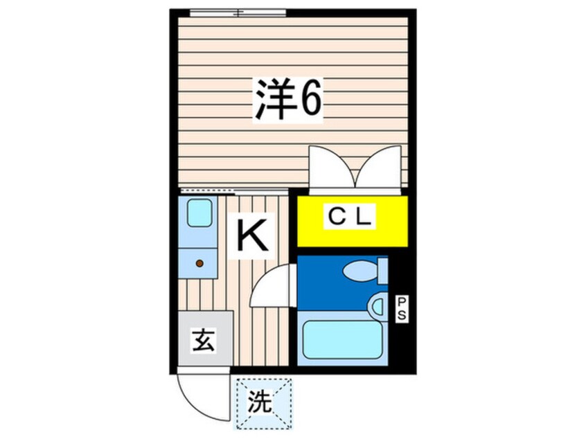 間取図 エルムハイツ追浜