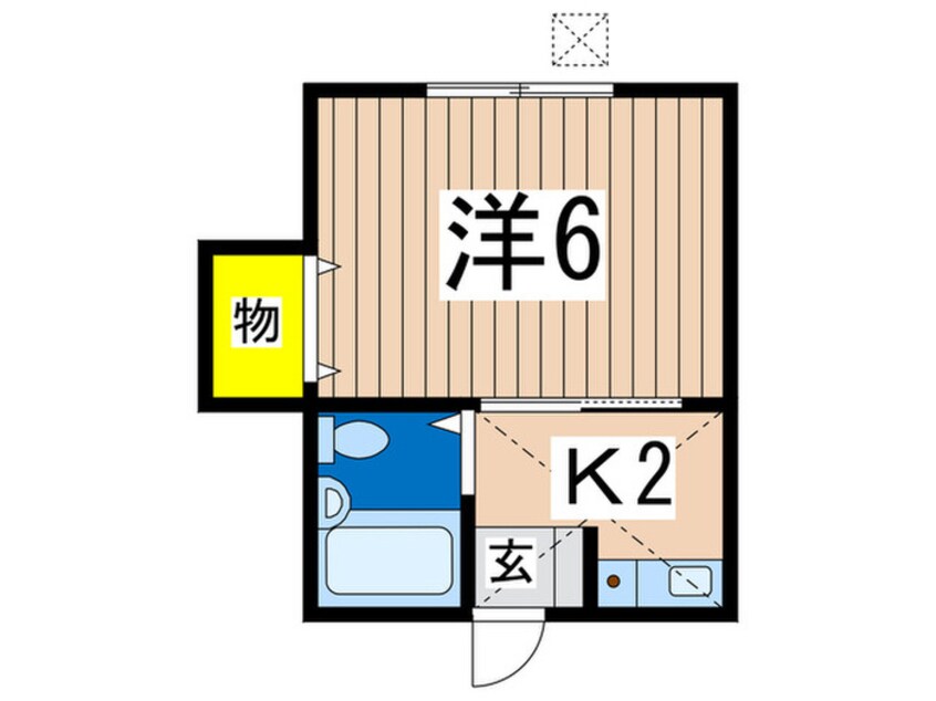 間取図 エルムハイツ追浜