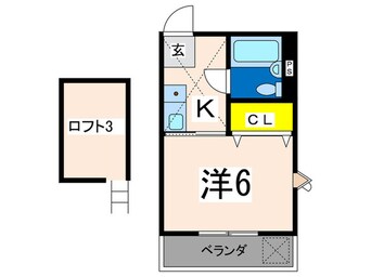 間取図 エルムハイツ追浜