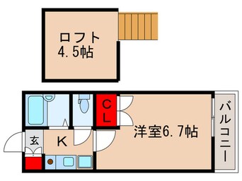 間取図 学園コ－ポⅠ