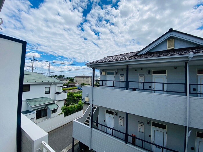 室内からの展望 学園コ－ポⅠ