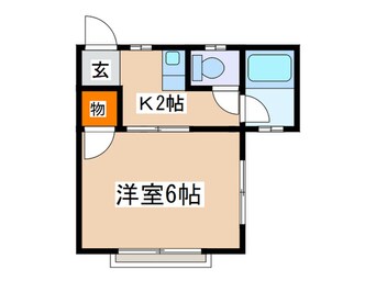 間取図 ｻﾝﾗｲｽﾞ並木