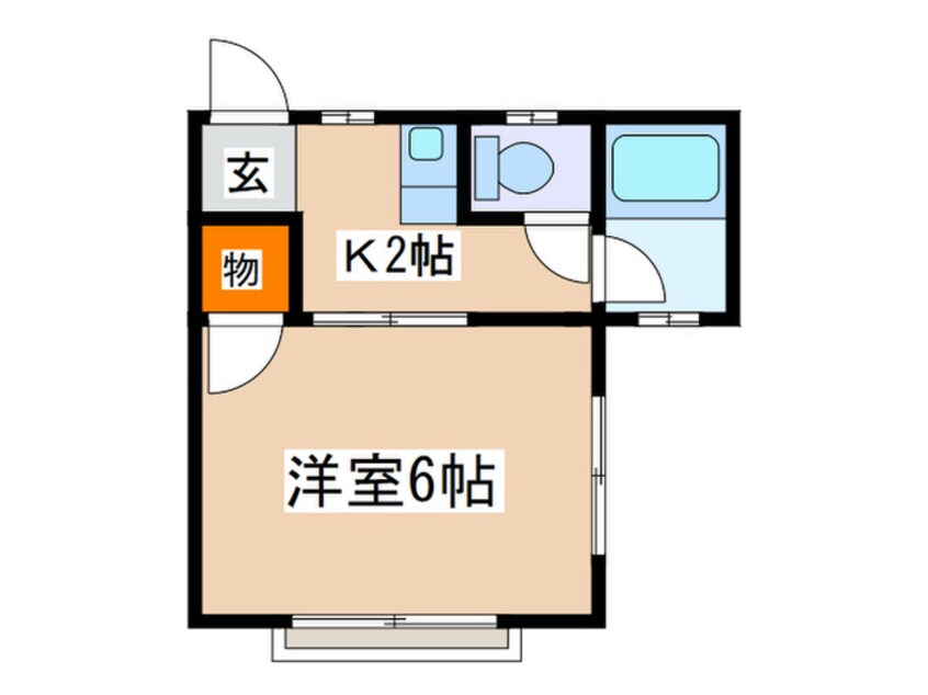 間取図 ｻﾝﾗｲｽﾞ並木