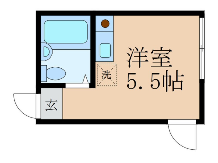 間取図 ステラ・コ－ト東中野