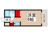 大久保ハイム 1Rの間取り