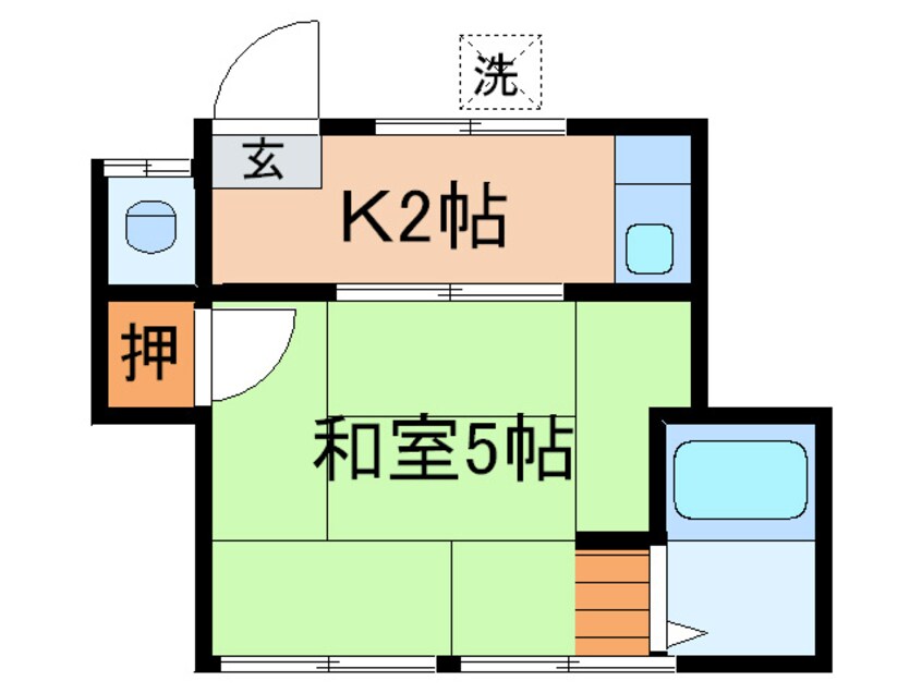 間取図 鈴木コ－ポ