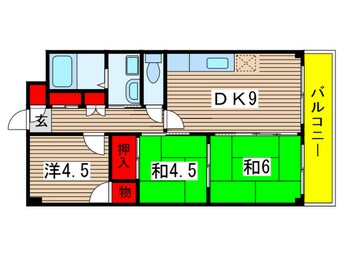 間取図 エクセルハイム海宝