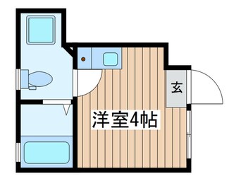 間取図 アヴニール上北沢