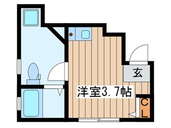 間取図 アヴニール上北沢