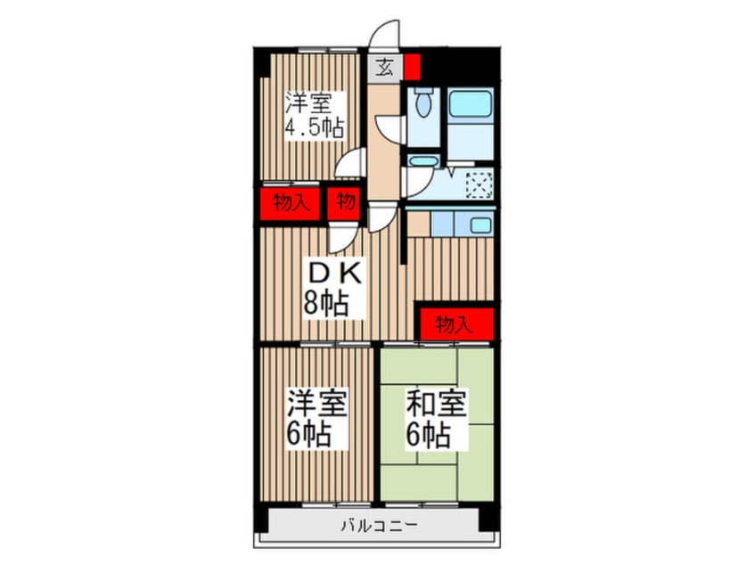 間取図 サクシード