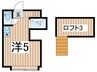 アーバンプレイス富士見台Ｂ 1Rの間取り