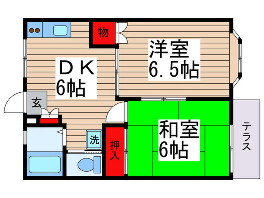 間取図 サンレイム１１