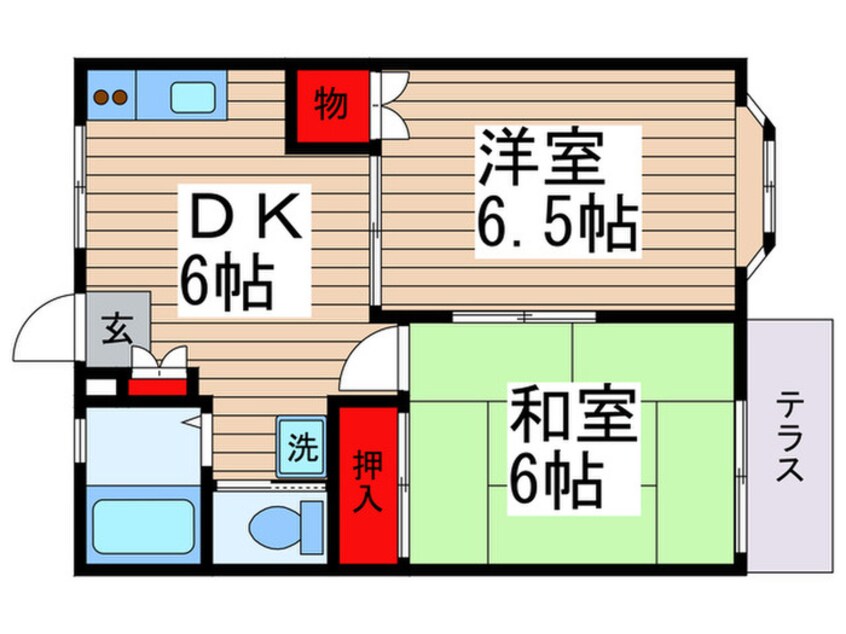 間取図 サンレイム１１