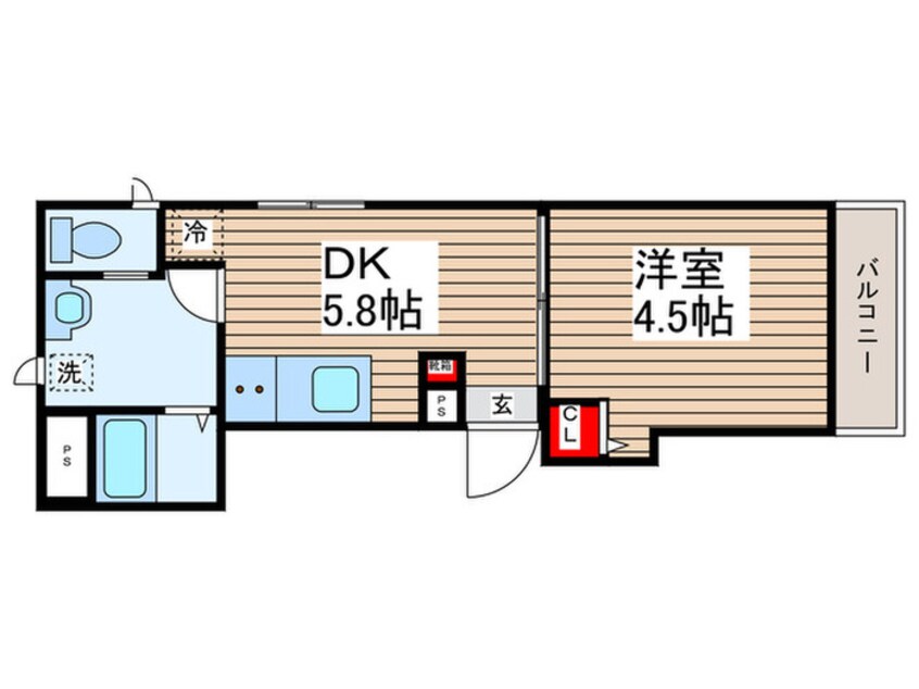 間取図 カーサリリー