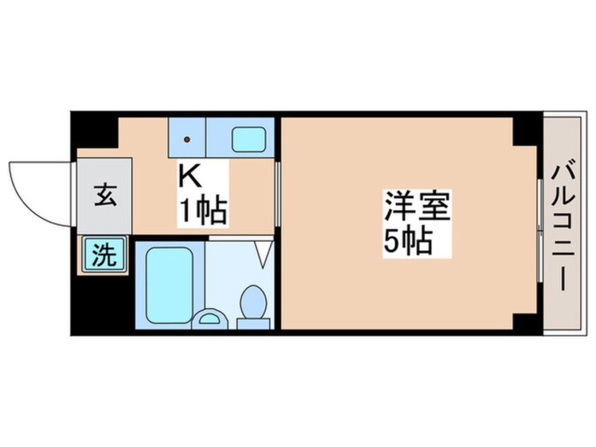 間取図 シャトレーヌお花茶屋