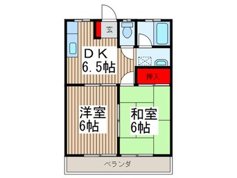 間取図 クリエイト入間