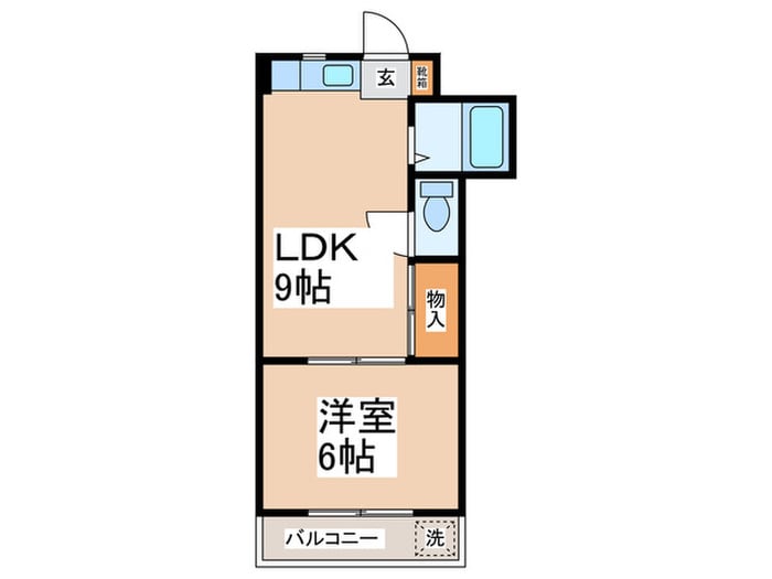 間取り図 コ－ポラス親和