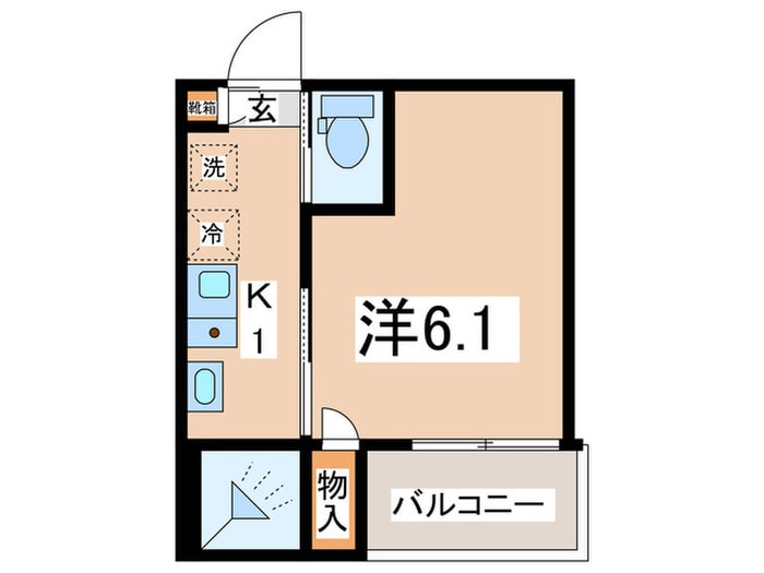 間取り図 MELDIA矢部