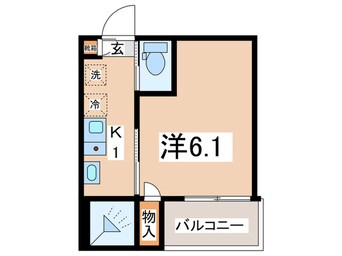 間取図 MELDIA矢部