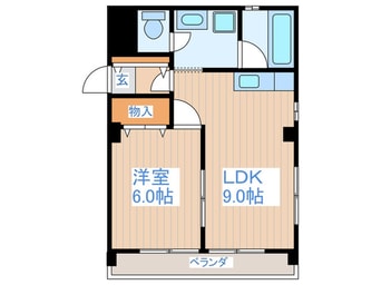 間取図 エトワ－ル前原