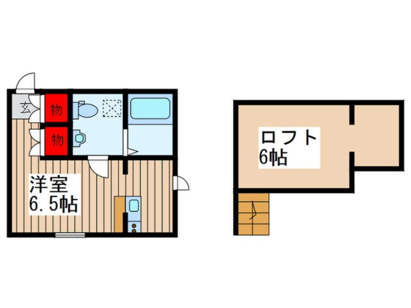 間取図 プリマ坂戸参番館