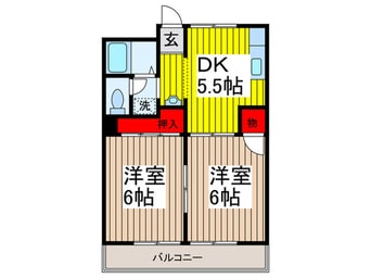 間取図 桜丘ローズマンション